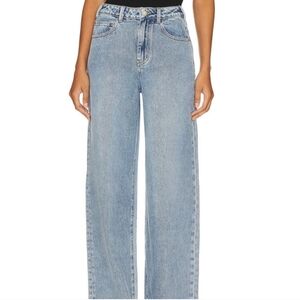 NWT WeWoreWhat Wide Leg Denim Pant Size 24 Waist